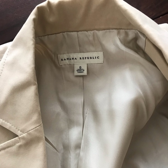 NWT Banana Republic beige blazer - Picture 4 of 5
